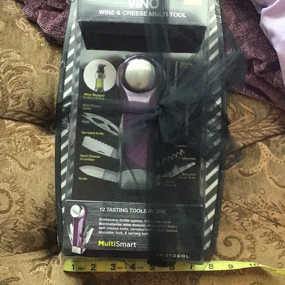 Gift Set🎁12 in 1 wine & cheese tool + cutting board - Picture 10 of 10